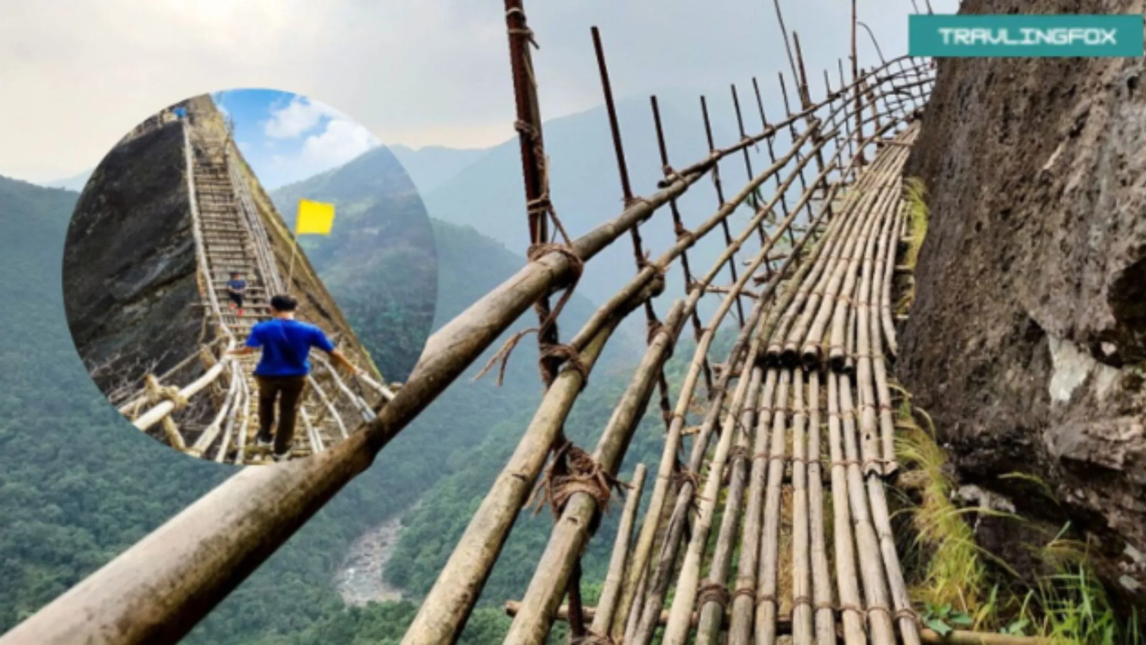 bamboo trail of meghalaya